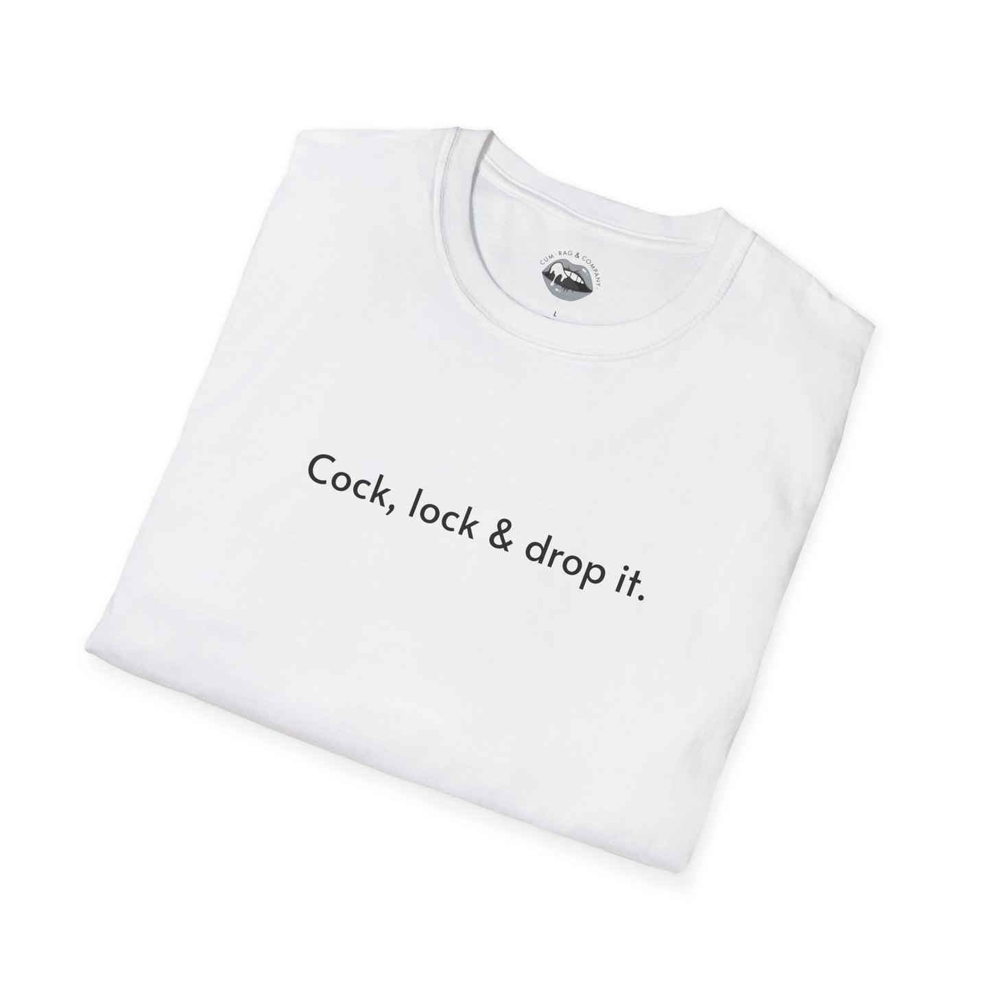 Cock, lock & drop it T-shirt