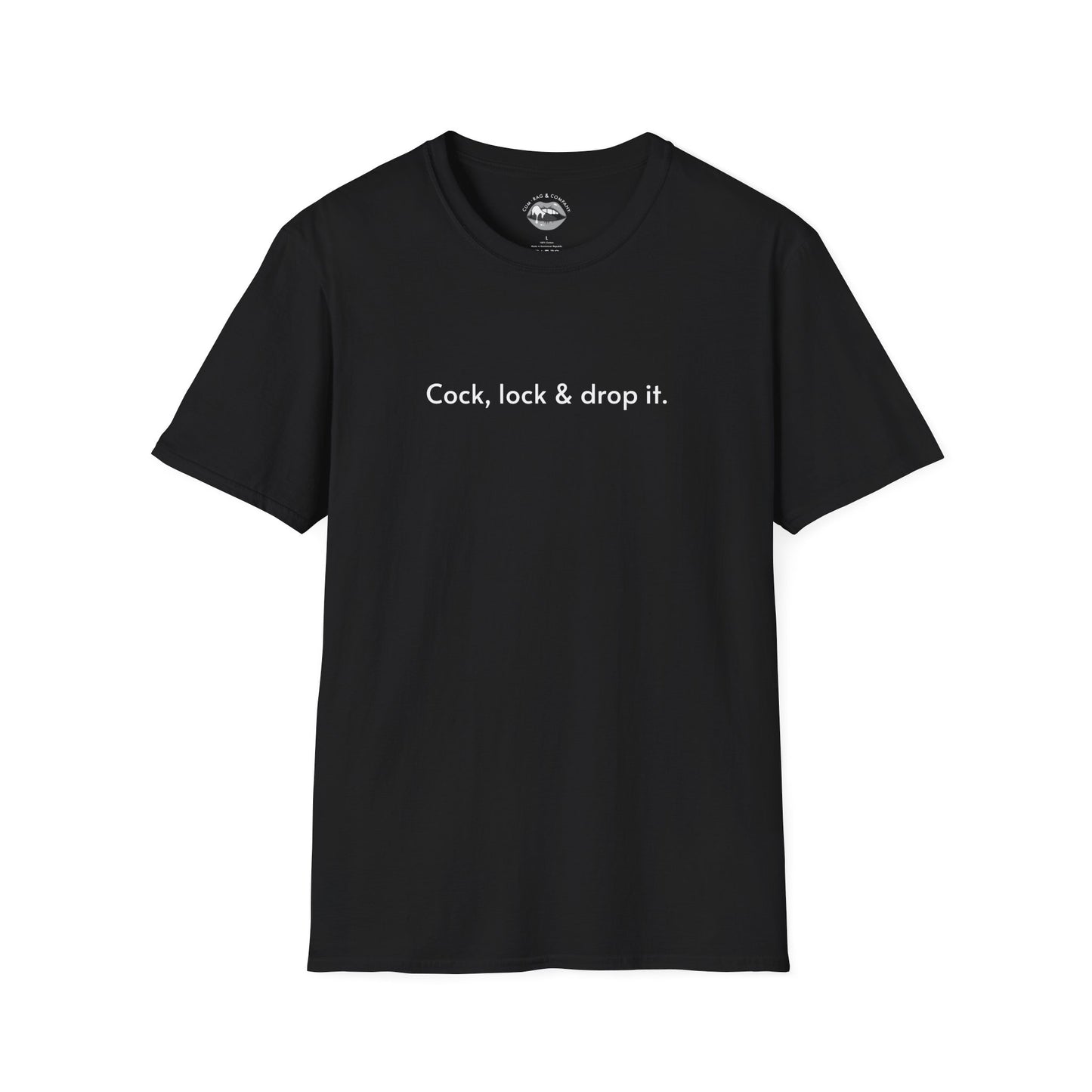 Cock, lock & drop it T-shirt